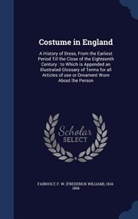 Front cover_Costume in England