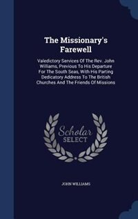 Front cover_The Missionary's Farewell