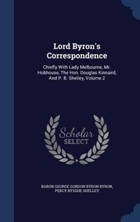 Front cover_Lord Byron's Correspondence