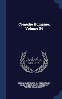 Front cover_Comédie Humaine; Volume 34