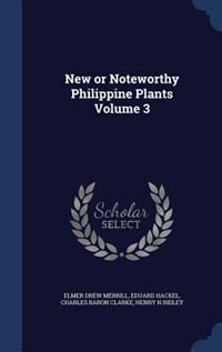 Front cover_New or Noteworthy Philippine Plants Volume 3