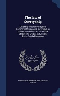 Couverture_The law of Suretyship