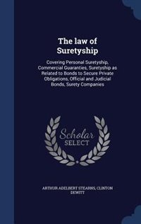 Couverture_The law of Suretyship