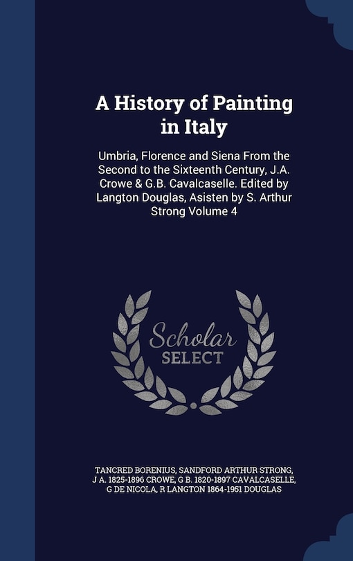 Front cover_A History of Painting in Italy