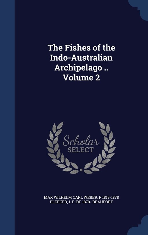 Couverture_The Fishes of the Indo-Australian Archipelago .. Volume 2