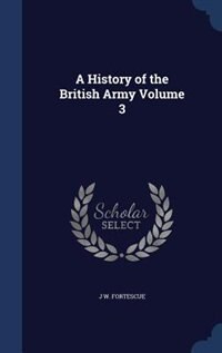 Front cover_A History of the British Army Volume 3