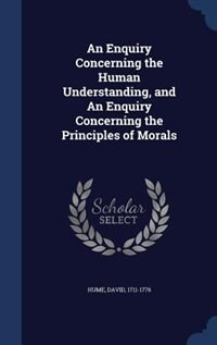 Front cover_An Enquiry Concerning the Human Understanding, and An Enquiry Concerning the Principles of Morals