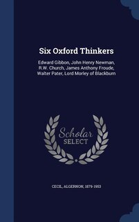 Couverture_Six Oxford Thinkers