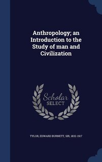 Couverture_Anthropology; an Introduction to the Study of man and Civilization