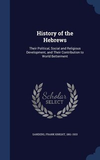 Couverture_History of the Hebrews