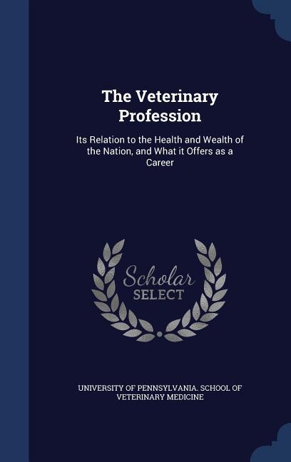 Couverture_The Veterinary Profession