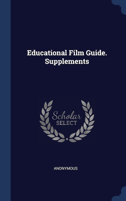 Couverture_Educational Film Guide. Supplements
