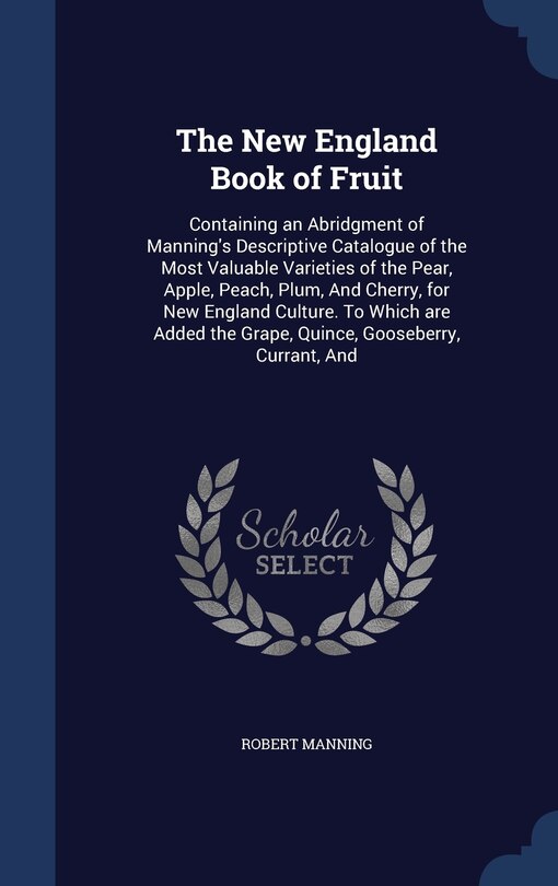 Front cover_The New England Book of Fruit