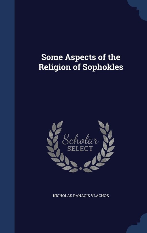 Couverture_Some Aspects of the Religion of Sophokles