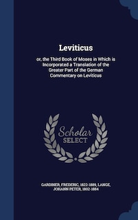 Front cover_Leviticus