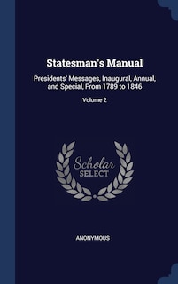 Couverture_Statesman's Manual