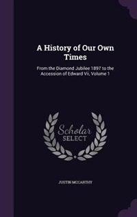 Front cover_A History of Our Own Times