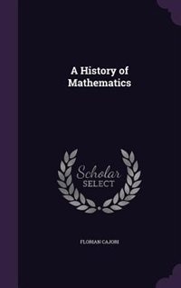 Front cover_A History of Mathematics