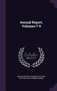 Front cover_Annual Report, Volumes 7-9