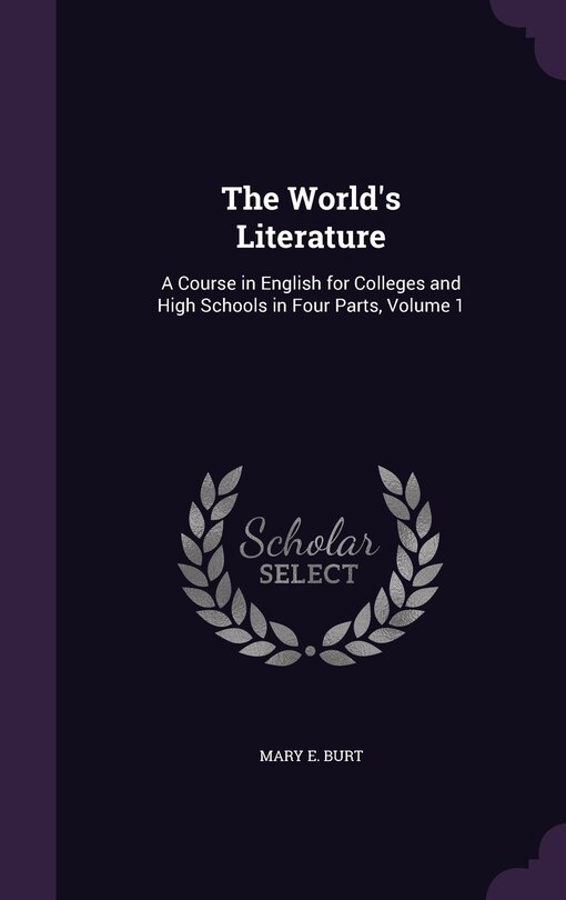 Couverture_The World's Literature