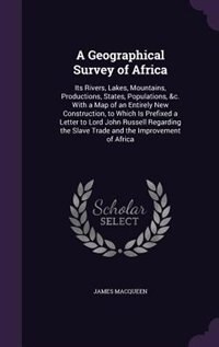Front cover_A Geographical Survey of Africa