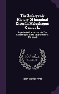 Front cover_The Embryonic History Of Imaginal Discs In Melophagus Ovinus L.
