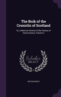 Couverture_The Buik of the Croniclis of Scotland