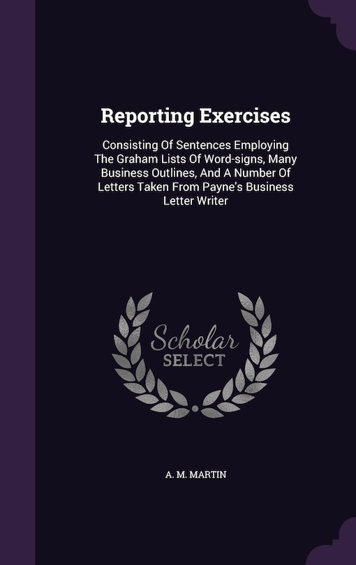 Couverture_Reporting Exercises