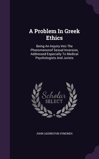 Couverture_A Problem In Greek Ethics