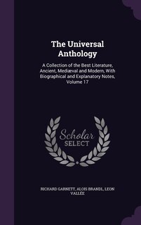 Couverture_The Universal Anthology