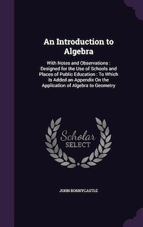 Front cover_An Introduction to Algebra