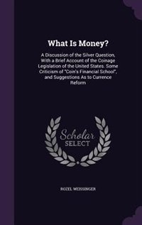 Front cover_What Is Money?