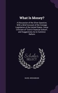 Front cover_What Is Money?