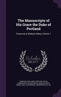 Front cover_The Manuscripts of His Grace the Duke of Portland