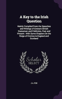 Couverture_A Key to the Irish Question
