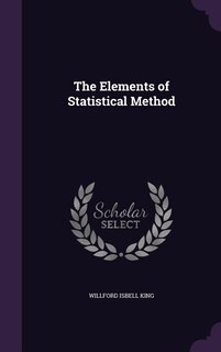 Front cover_The Elements of Statistical Method