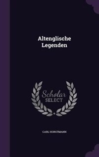 Front cover_Altenglische Legenden