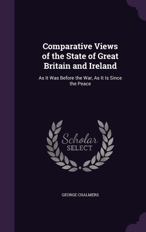 Front cover_Comparative Views of the State of Great Britain and Ireland