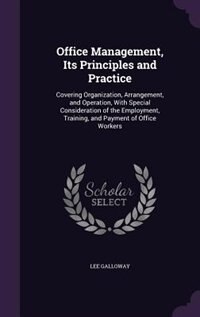 Front cover_Office Management, Its Principles and Practice