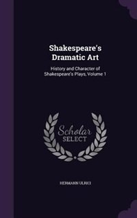 Front cover_Shakespeare's Dramatic Art