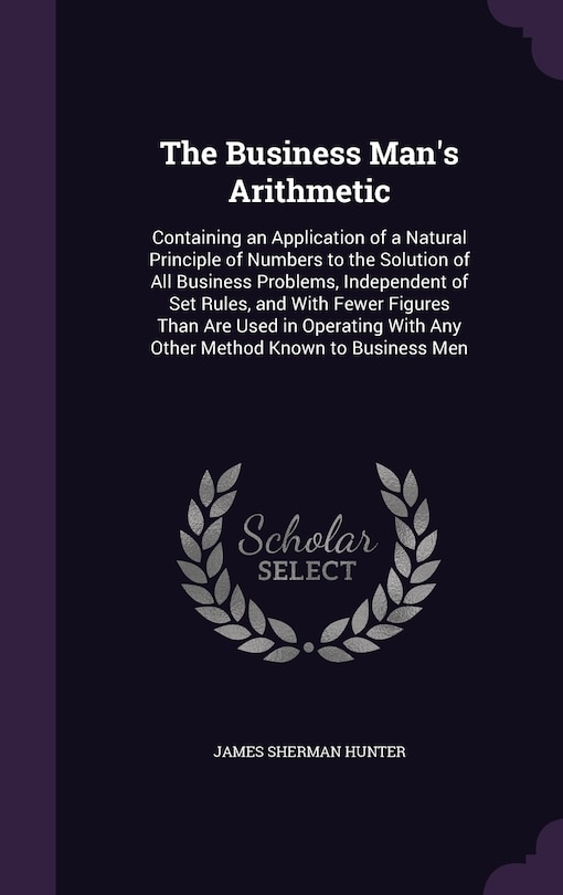 Front cover_The Business Man's Arithmetic