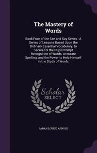 Front cover_The Mastery of Words