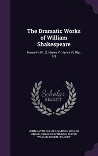 Front cover_The Dramatic Works of William Shakespeare