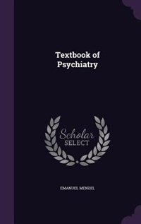 Couverture_Textbook of Psychiatry