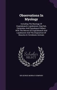 Front cover_Observations In Myology