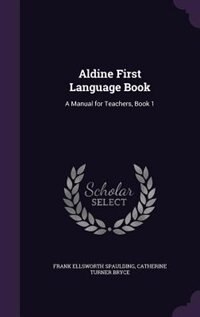 Front cover_Aldine First Language Book