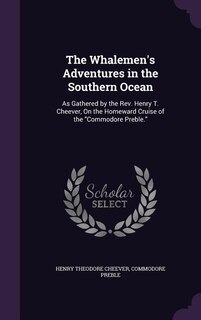 Front cover_The Whalemen's Adventures in the Southern Ocean