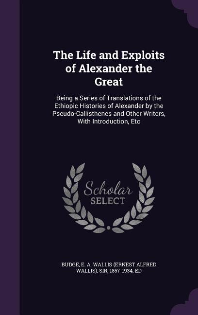 Front cover_The Life and Exploits of Alexander the Great