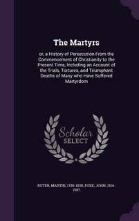 Front cover_The Martyrs