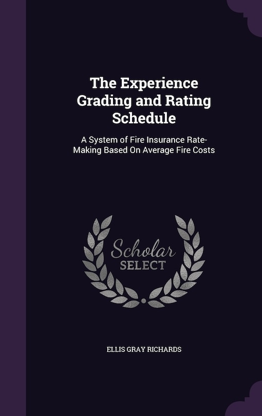 Couverture_The Experience Grading and Rating Schedule